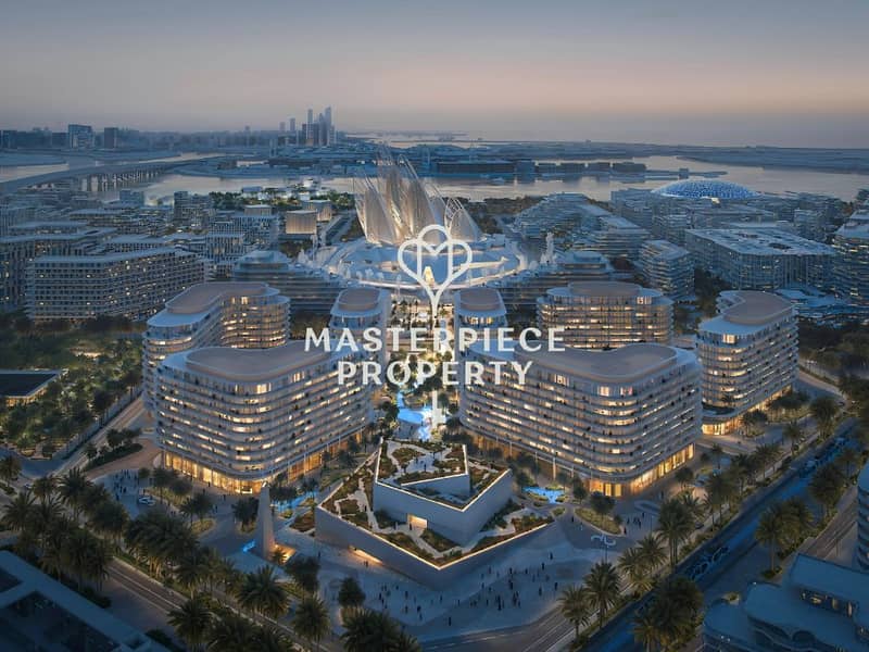 2BR + Maid | The Row Saadiyat | Corner High Floor 2BR + Maid | The Row Saadiyat | Corner High Floor