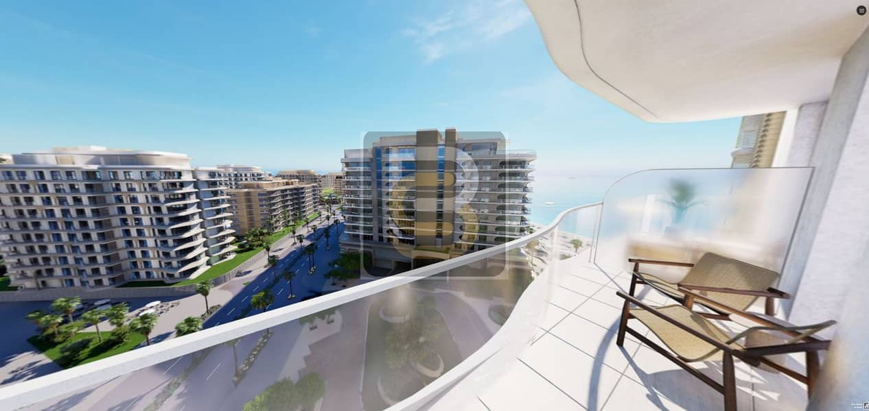 Luxury High Floor (808) | Sea View | Beach Terrace - Al Fahid Island | Original Price | 0% Commission