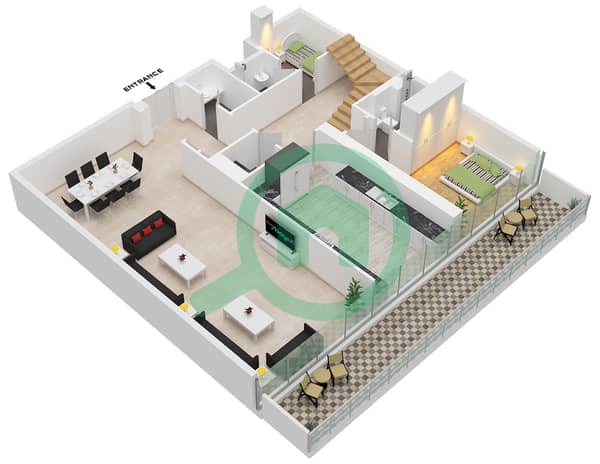 Type A-30 Unit 4 Floor 47 Lower Type A-30 Unit 4 Floor 47 Lower
