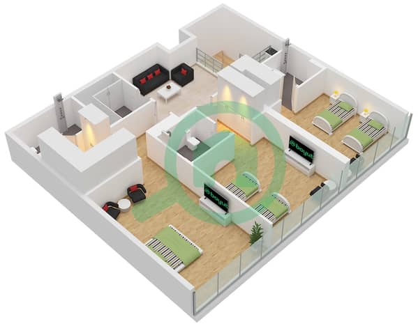 Type A-30 Unit 4 Floor 47 Upper Type A-30 Unit 4 Floor 47 Upper