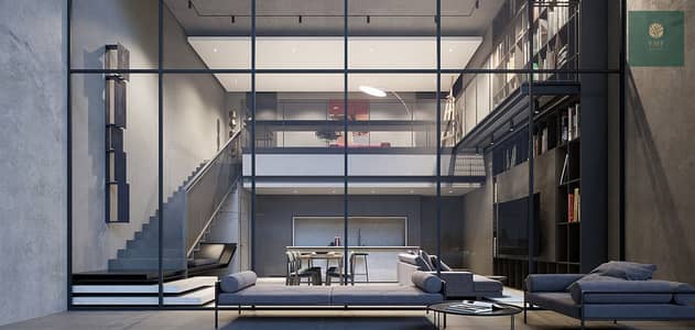 2 Bedroom Apartment for Sale in Aljada, Sharjah - Il-Teatro-Residences-loft-apartment_copy. jpg 2 Bedroom Apartment for Sale in Aljada, Sharjah - Il-Teatro-Residences-loft-apartment_copy. jpg