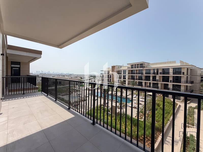 Pool View | Spacious | Brand New | Biggest Balcony