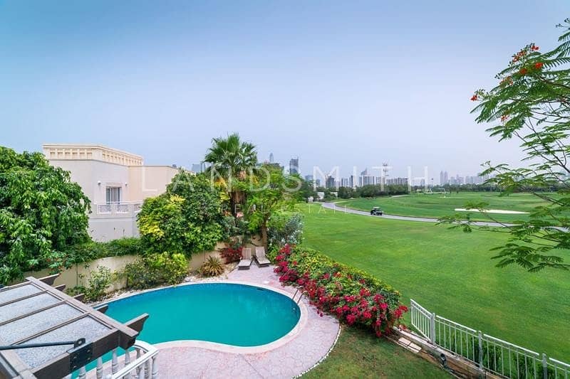 Full Golf Course View Upgraded 6 Bedroom Villa