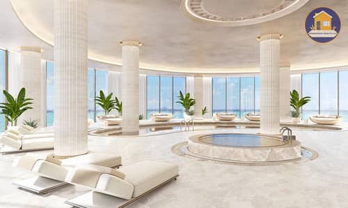 Studio for Sale in Al Raudah, Umm Al Quwain - pool view. jpg