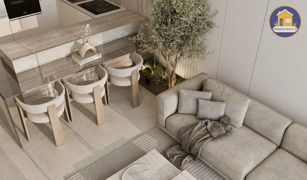 21 living room in a 2 bedroom apartment in Amra Umm Al Quwain-7. jpg