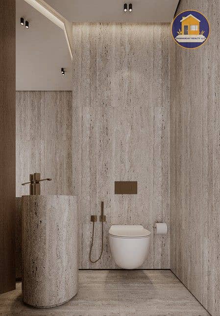 22 powder room in a 2 bedroom apartment in Amra Umm Al Quwain-7. jpg