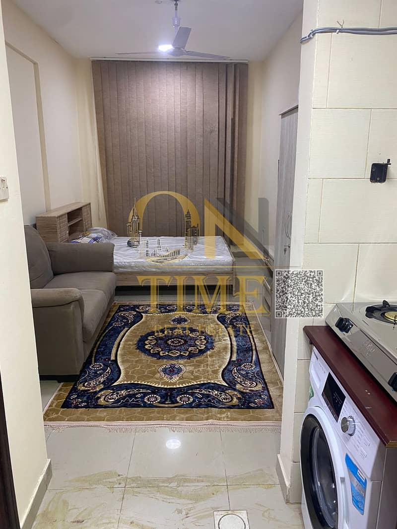 "Fully Furnished Studio for Rent Al Nakheel | All Bills Included | Balcony | Ready to Move In | Affordable AED 2800