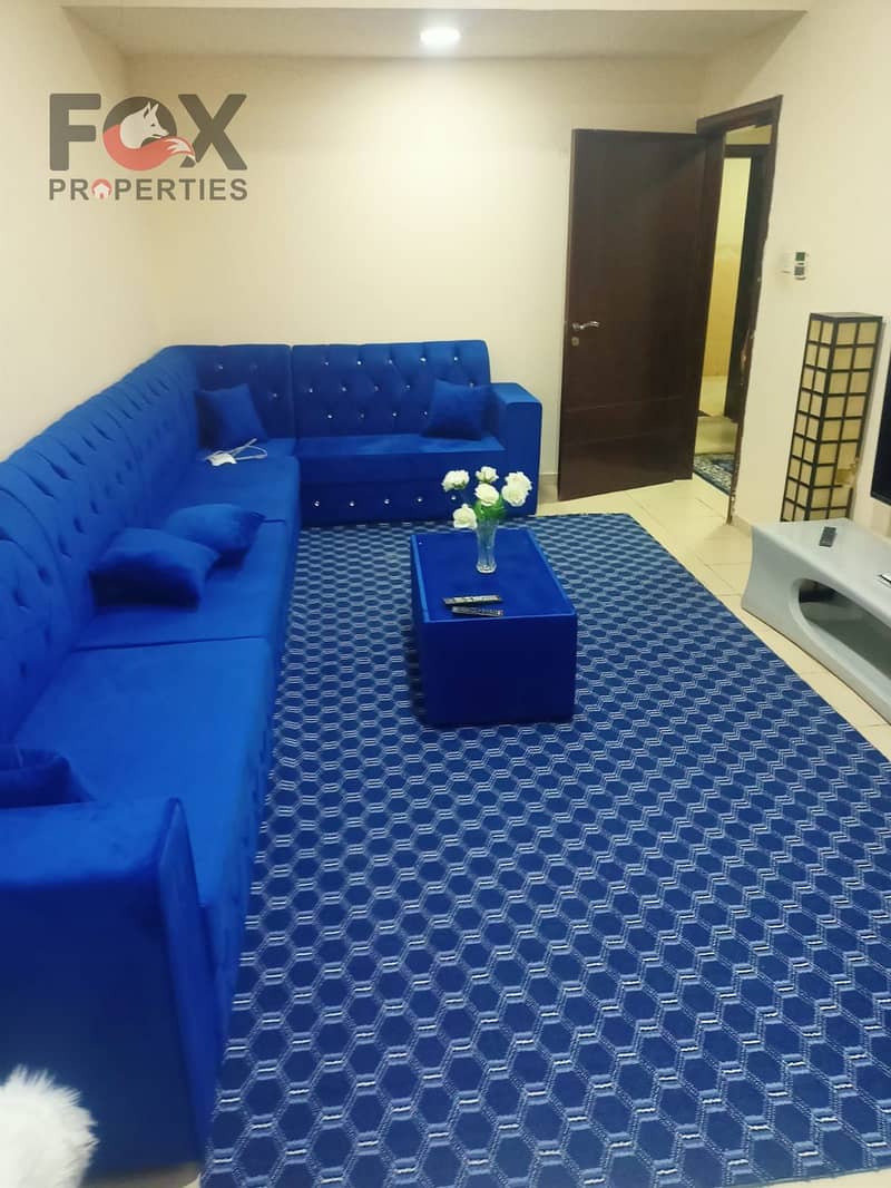 Deluxe Furnished 1 Bedroom Apartment with Balcony Monthly Rent – Bills Included