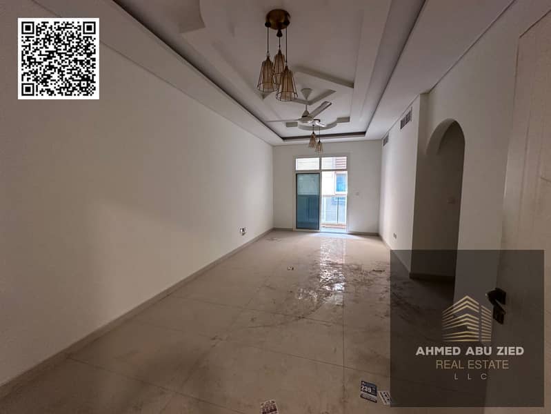 LUXURY -2BHK -SECOND TENAN - NEW BUILDING -1 MONTH FREE-CENTRAL AC - FOR ANNUAL RENT IN AL MUWAIHAT 3 AREA PRIME LOCATION NEAR TO ALL SERVICES& EXITS.