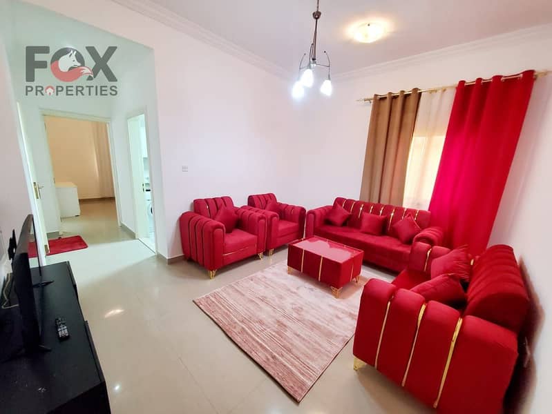 Furnished 1 Bedroom Apartment with 2 Bathrooms Monthly Rent Near Ajman Corniche