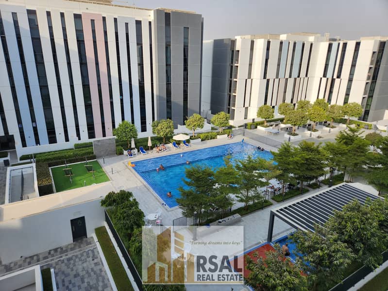 Studio Offer | Pool View | Free All Amenities | Aljada