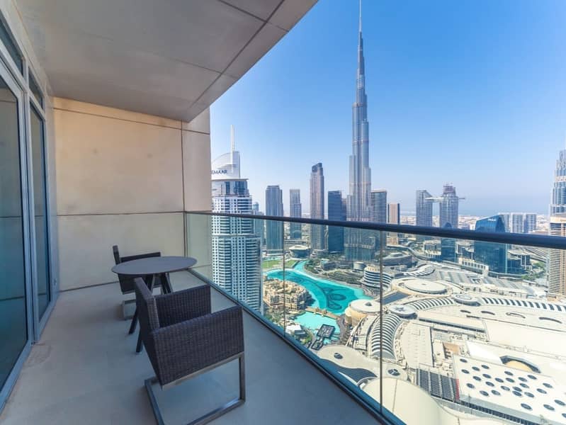Fully Furnished | High Floor | Burj Khalifa View