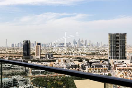 1 Bedroom Apartment for Rent in Jumeirah Village Circle (JVC), Dubai - High floor Fully furnished Marina view