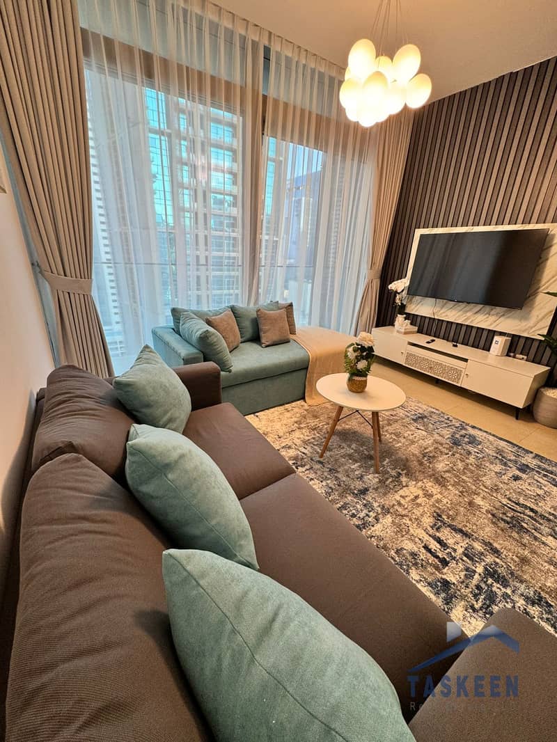 Furnished 1BR Apartment | Marina Gate 1 | Marina & City Views | 12 cheque