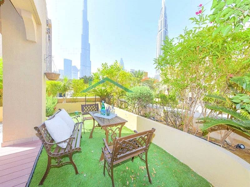 Large Garden Terrace | 2 Bedroom In Old Town