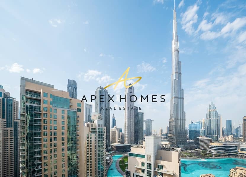 High Floor | Burj Khalifa view | Vacant