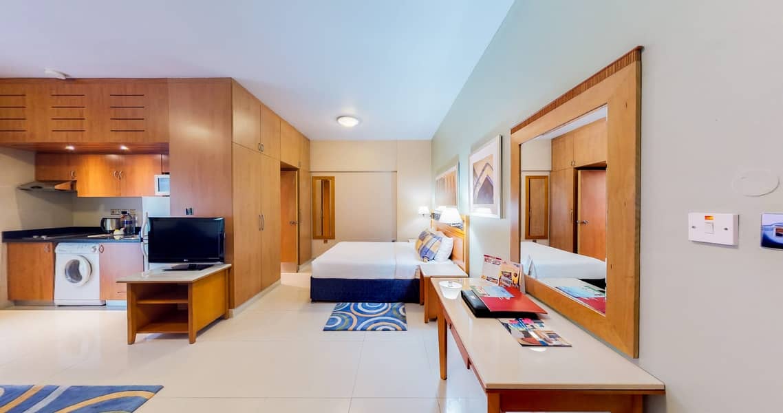 DEWA FREE || PARKING || LUXURIOUS STUDIO APARTMENT