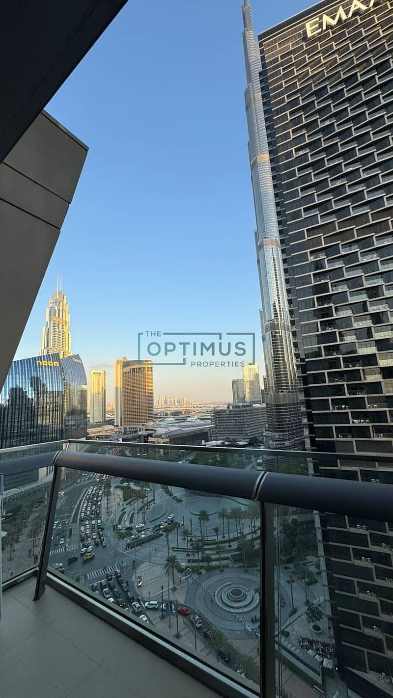 Burj Khalifa Facing | Steps from Dubai Mall | High-End Furnishing