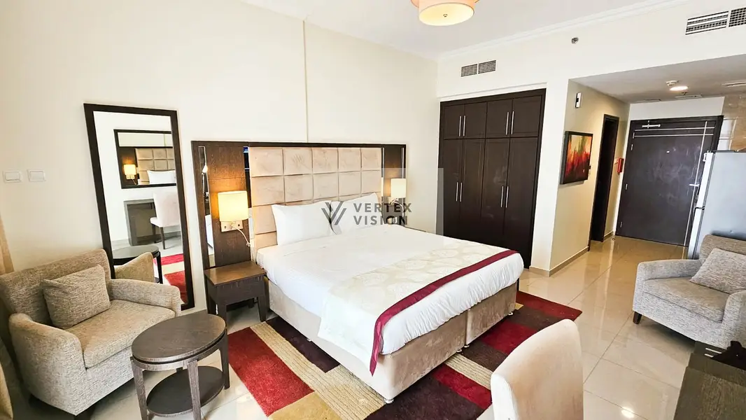 Fully Furnished Studio | Spacious 415 Sqft | High ROI Investment | Prime Location in Arjan in Arjan