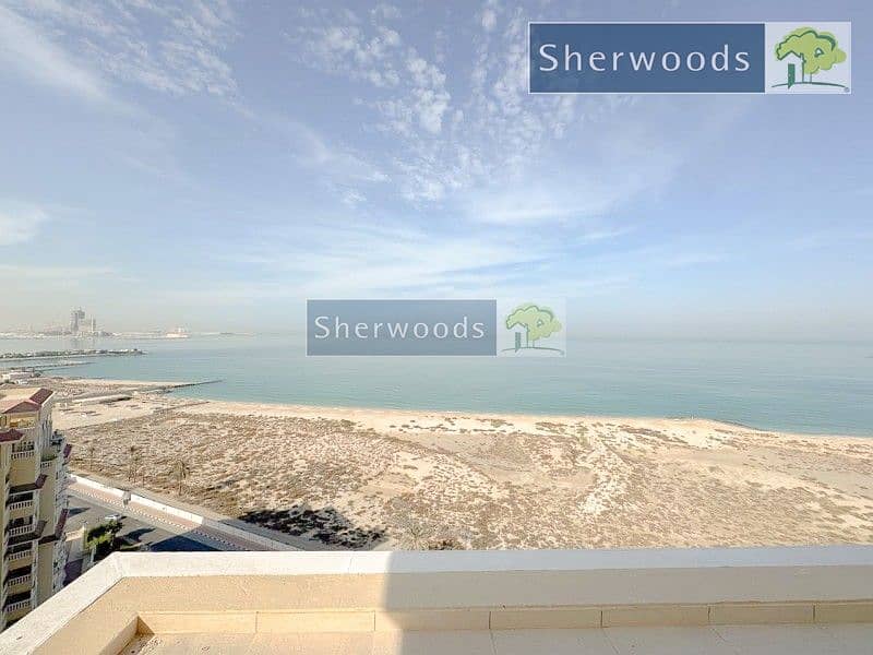 Panoramic Sea and Lagoon Views I Unfurnished 3BR