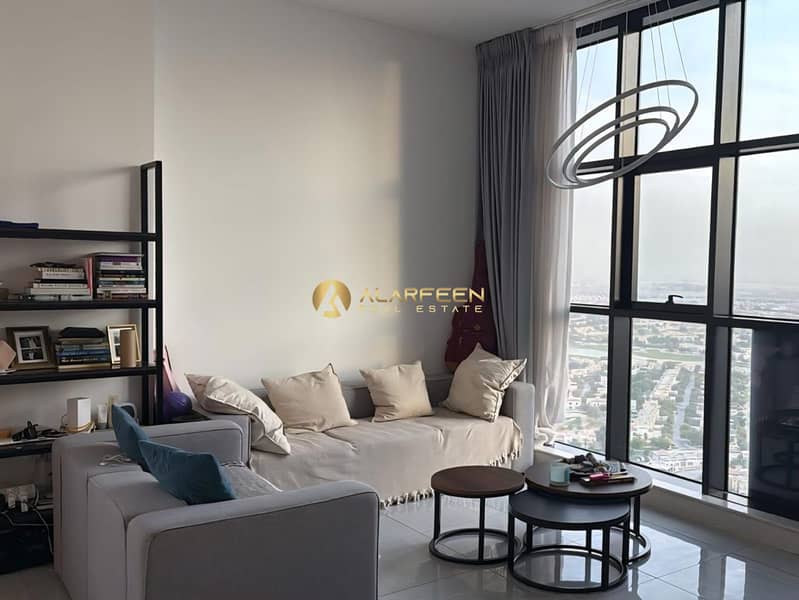 Furnished 1BR | O2 Tower JVC | Balcony & City View