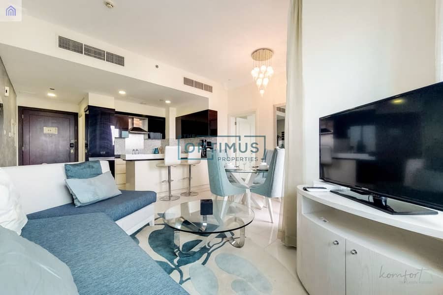 Steps from Dubai Mall | Fully Equipped & Furnished | High-Floor Privacy