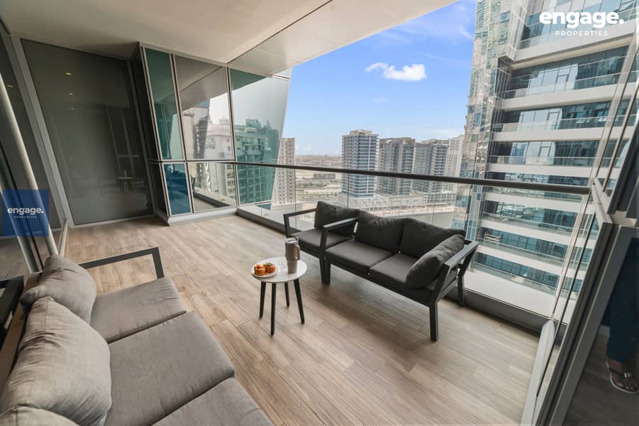 Spacious 1BR | Furnished | Canal View | Vacant