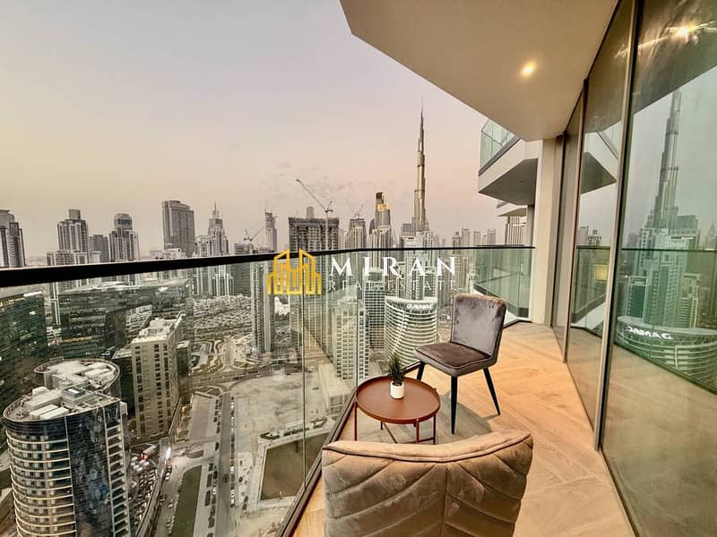 Burj Khalifa view - Fully furnished - High floor