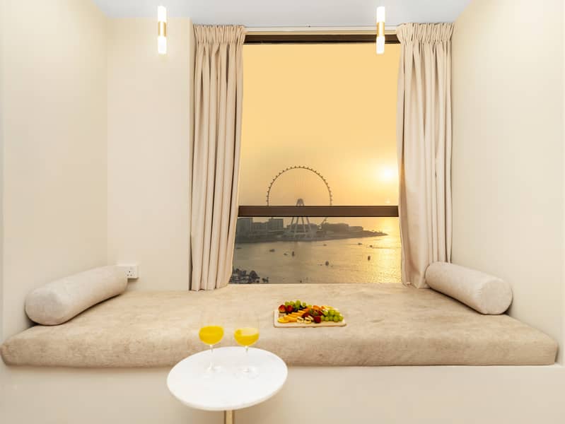 Ain View & Sea View | JBR Walk | Beach Access