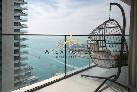2 Bedroom Flat for Rent in Dubai Harbour, Dubai - Fully Furnished | Vacant Now | Palm View 2 Bedroom Flat for Rent in Dubai Harbour, Dubai - Fully Furnished | Vacant Now | Palm View