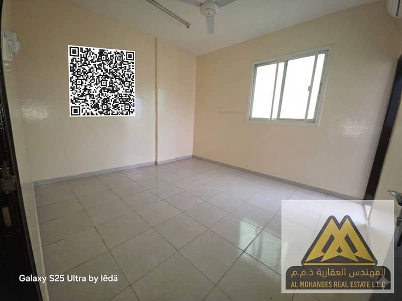Balcony with open views | Split AC | Separate living room with door | Two external bathrooms | Prime location close to all services | Easy access to D