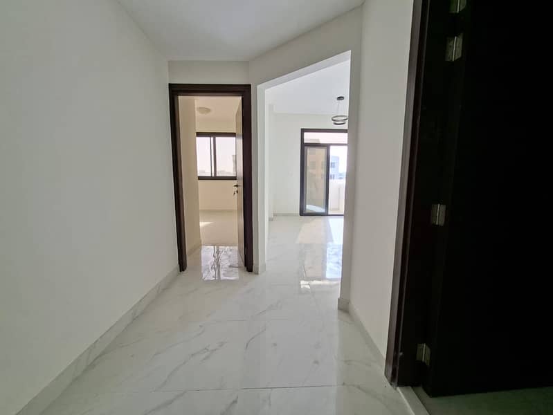 Brand new lavish 1bhk with balcony outside aljada area sharjah