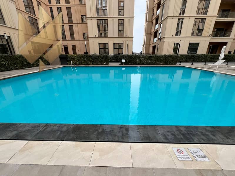 Apartment in Al Mamsha Compound | Free parking | Gym, pool & kids’ area | Best view | Spacious | Modern American kitchen