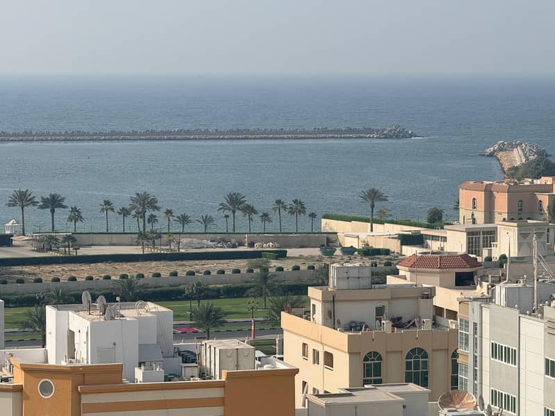 First occupancy | Fully furnished studio | Monthly rent | Includes internet | Sea view