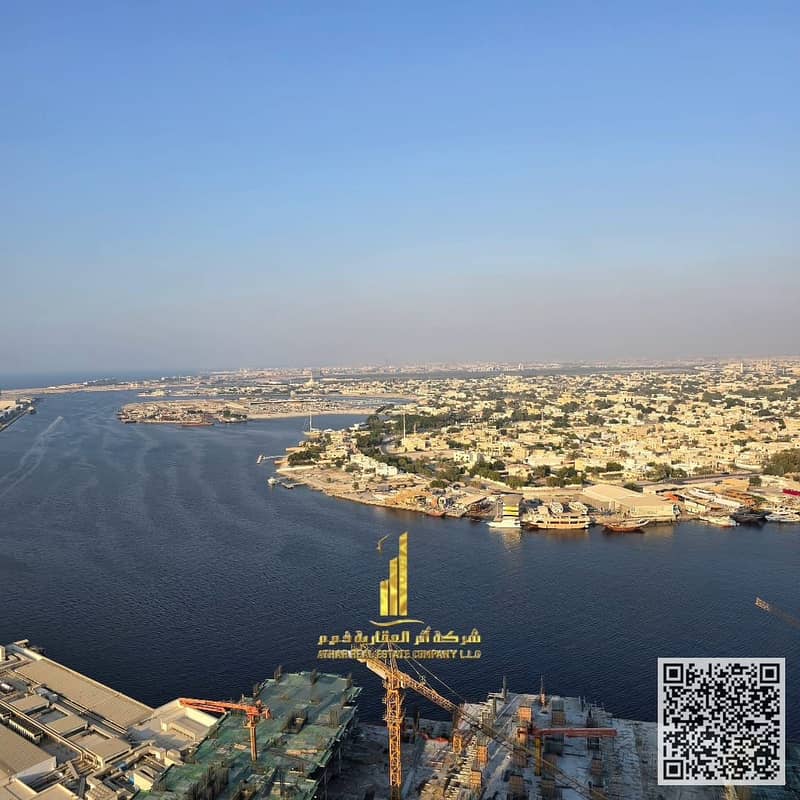 Fully furnished one-bedroom apartment with a hall, with open view, including all services, with a gym, swimming pool, and private parking.