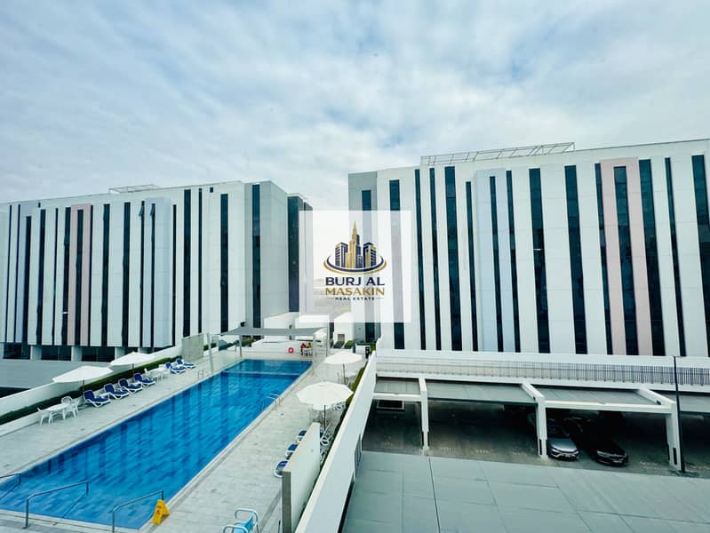 1BHK Pool View Apartment for Rent in East Village, Aljada | Prime Location