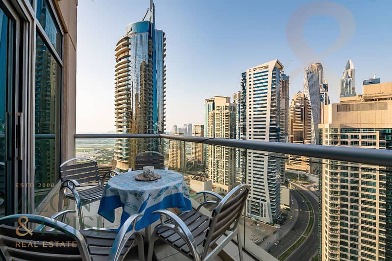 1-Bed with Study | High Floor | Full Marina Views