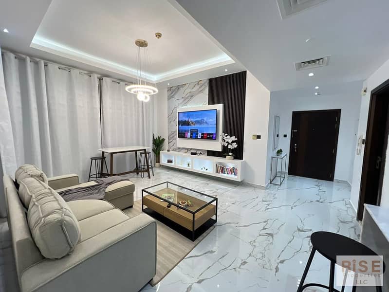 Fully Furnished Apartment for Rent | La Fontana Di Trevi | Prime Location in Arjan, Al Barsha South 3
