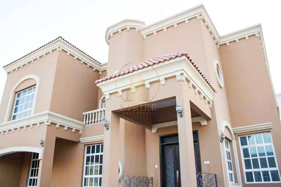 Great Huge Villa 7-BR in Shakhbout City