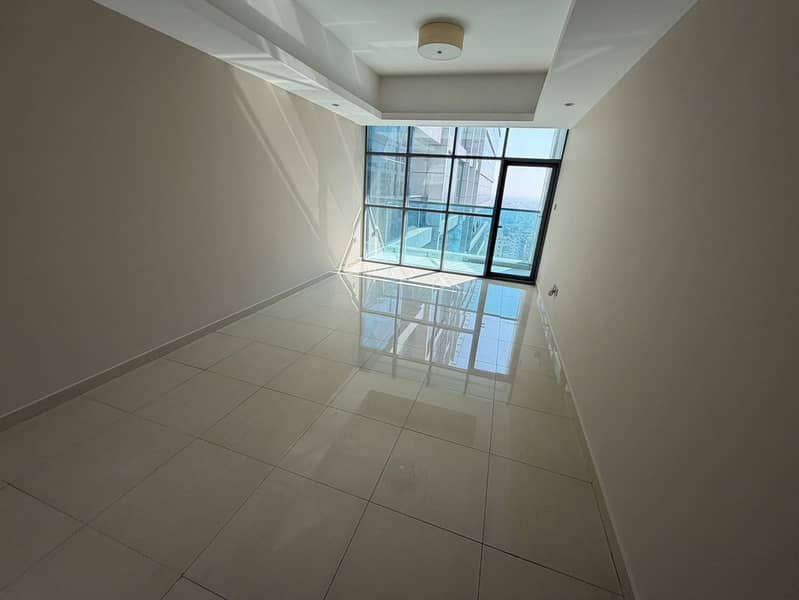 A one-bedroom apartment with luxurious modern finishes in Gulf Towers