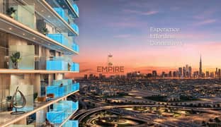 Luxury 2 Bed + Pool | Metro Connected Living With 1% Monthly Payment Plan | 40% Post handover | Fully Furnished | Skyscraper View