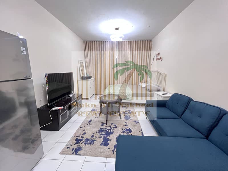 Cheapest Fully furnished monthly studio with open view ready to move in good location for more details & information contact us