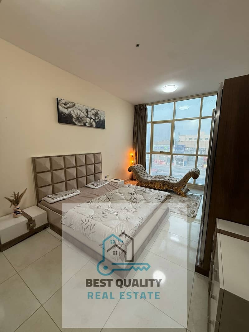 Furnished Monthly Studio with Panoramic View on Sheikh Ammar Street