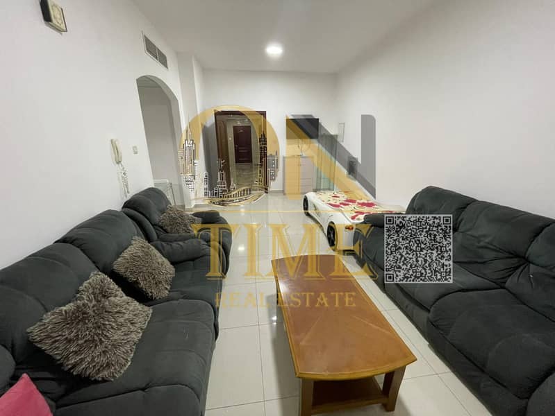 Available for monthly rent: A very clean and spacious one-bedroom apartment with a balcony in Al Nuaimiya 3