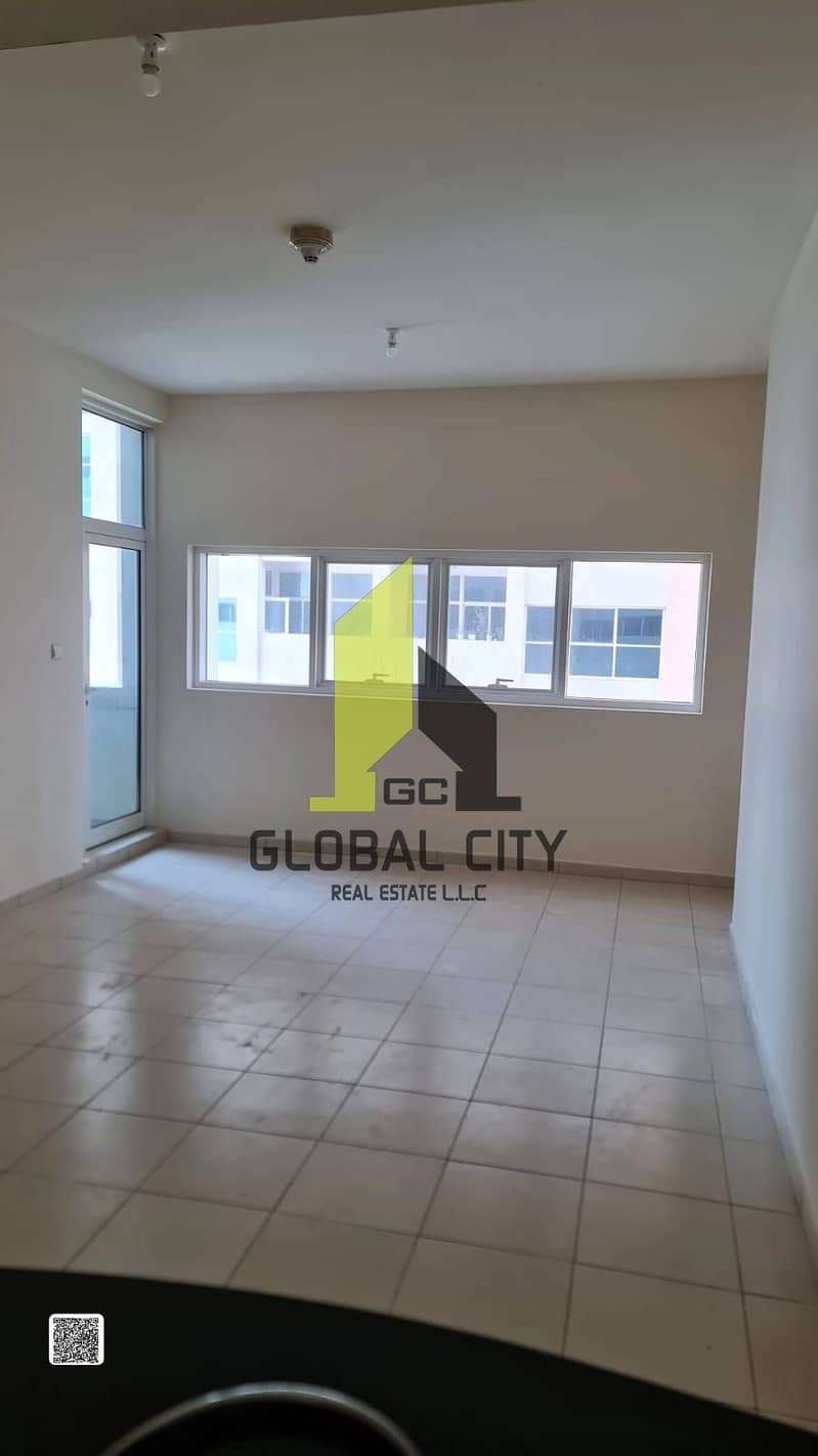 Where comfort meets the morning sun, 1BHK at Ajman One Towers – your peaceful haven begun.