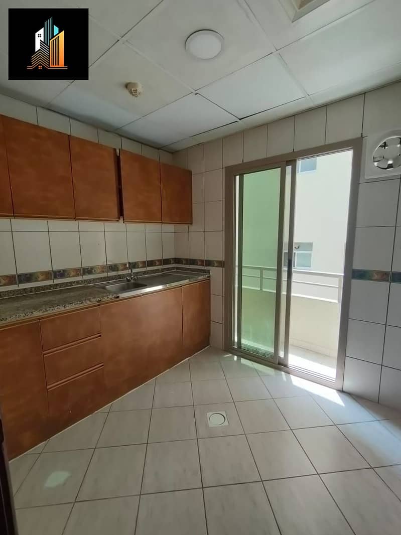 ABU SHAGARA 1BHK APARTMENT AVAILABLE GOOD OFFER WITH BALCONY RENT ONLY 30K