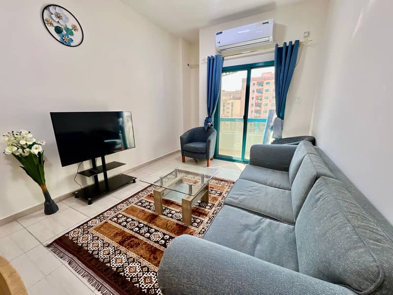 Fully Furnished 1bhk With Separate Hall Balcony On Monthly Basis In 3500(sewa wifi separate)