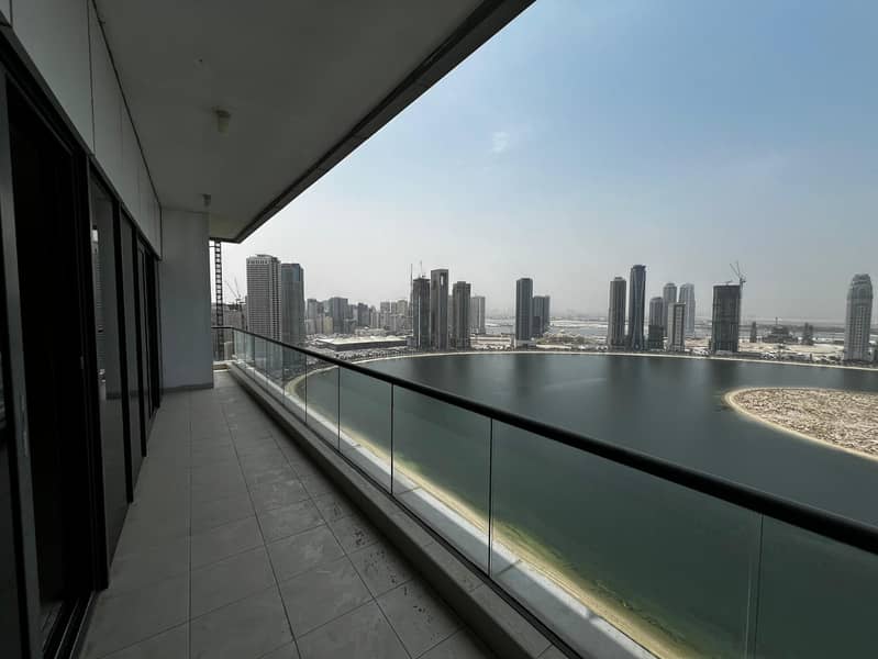 Luxury 3BHK | Free AC | Parking | Gym & Pool | Sea View | Built-in Wardrobes | Maid Room | 2 Balconies