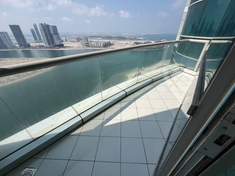 Luxurious 3-BHK | Full sea view | Free air conditioning | Free parking | Free gym and pool | On Dubai exit | Maid's room | Built-in ward