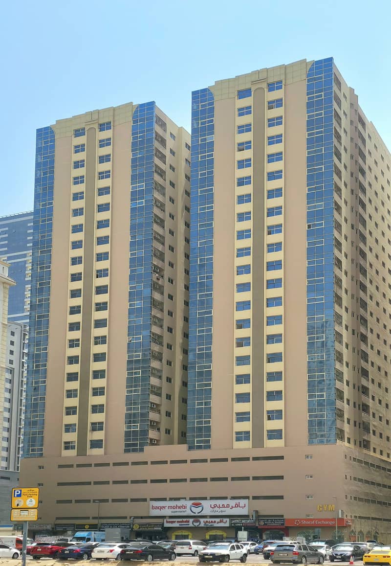 2BHK Centralized Split AC apartment near Dubai - Sharjah Border
